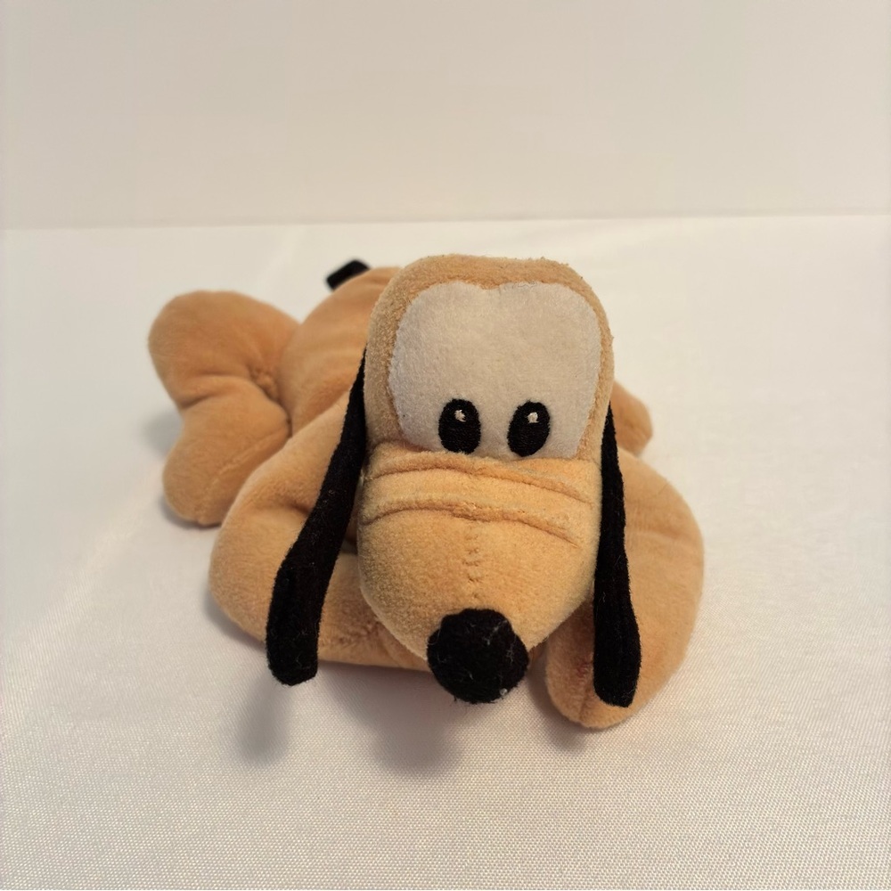 Disney Store Vintage 90's Pluto Bean Bag Plush Toy
